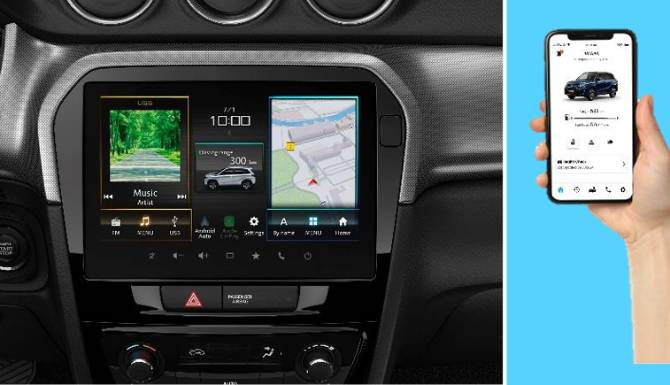 Suzuki Vitara touch screen