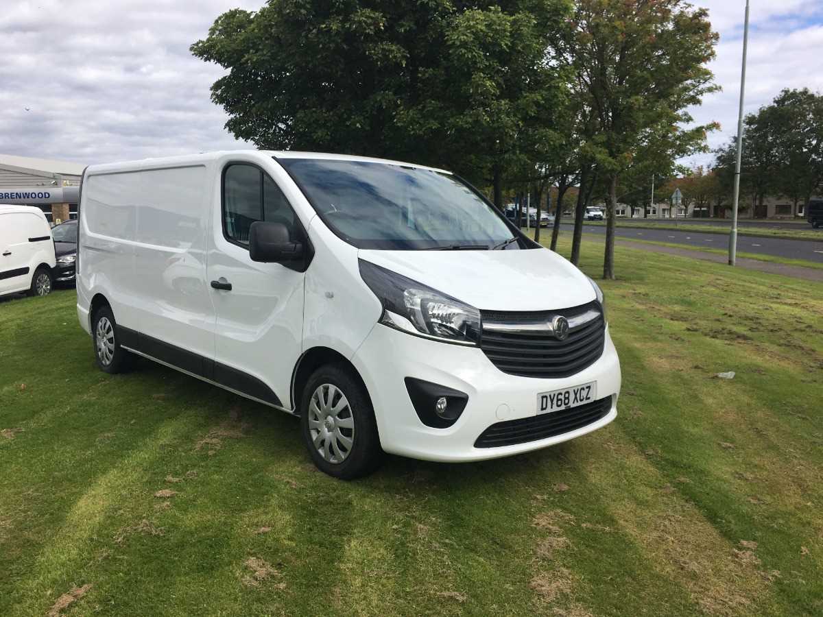 Used 18 Vauxhall Vivaro 2900 1 6cdti 1ps Sportive H1 Van Dy68xcz Brenwood Kirkcaldy